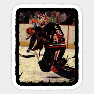 Jeff Hackett - Chicago Blackhawks, 1999 Sticker